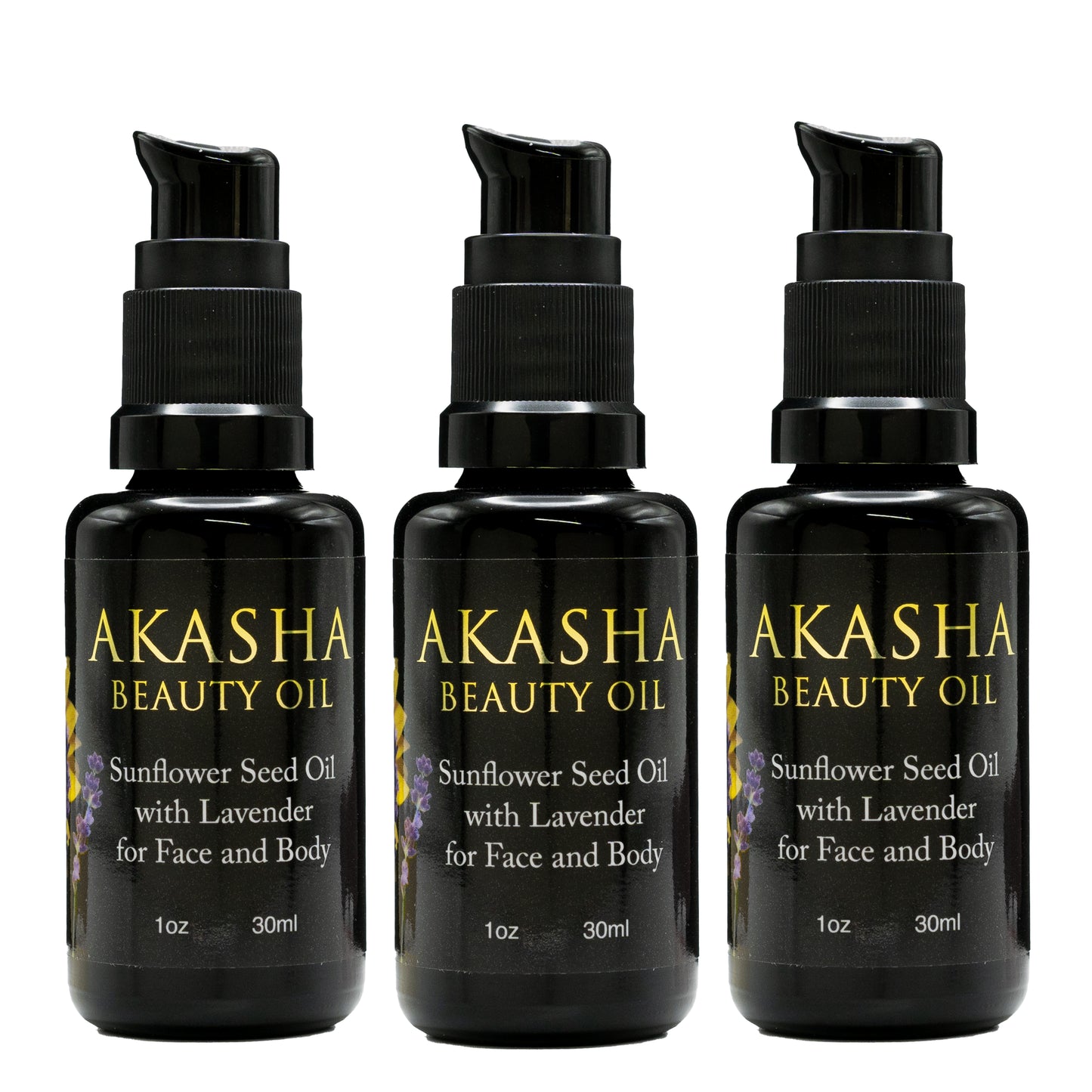 Akasha Lavender Beauty Oil Trio